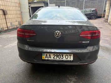 Автомобіль VOLKSWAGEN PASSAT 2015 р.в., колір сірий, об’єм двигуна 1798 см. куб, вид палива – бензин, номер кузова: WVWZZZ3CZFE473968, номер державної реєстрації: AA2903OT, інв. №130643. Основні засоби у кількості 380 одиниць