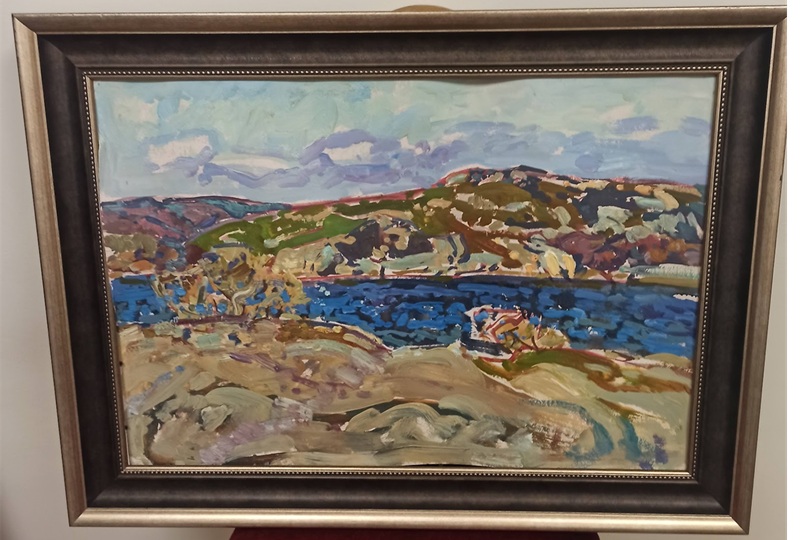 Картина «Берег Днепра», інв. № 163532