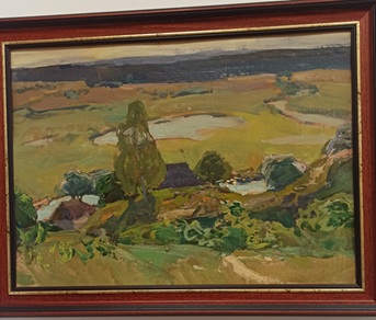 Картина «Береза», інвентарний № 163544